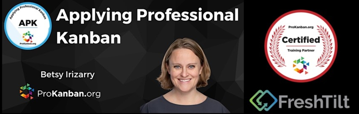 Applying Professional Kanban - August 10-12