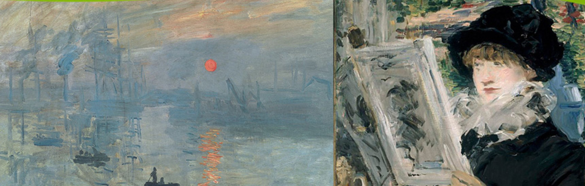 Edouard Manet en Claude Monet