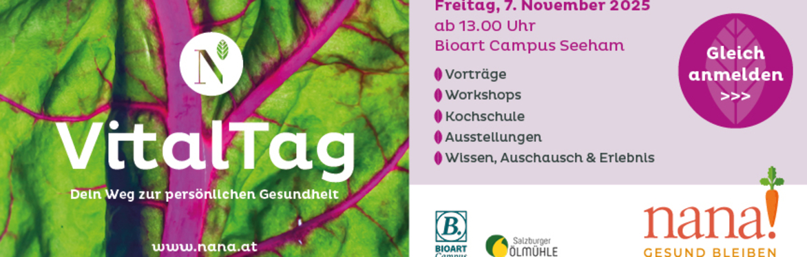 Nanas Vitaltag im Bioart Campus in Seeham