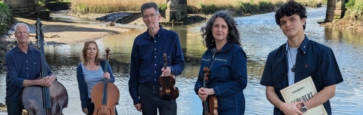 Mozart, Weir and Schubert “Trout” - Haldon Quartet and Anton Pigott (piano)
