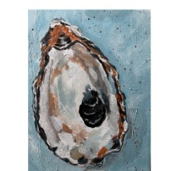 🎨 **LET’S PAINT: Oyster on the Half Shell 🦪 *Another Lowcountry Favorite!