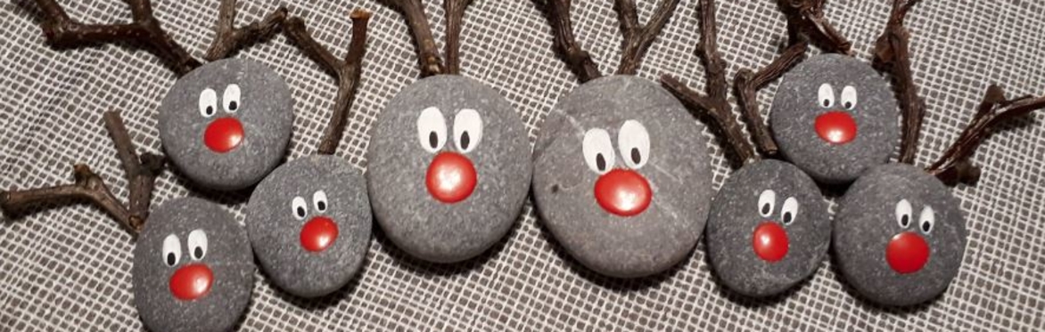 Pebble craft workshop - Watermore Winter Fayre 2024