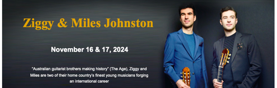 Ziggy & Miles Johnston - Dallas