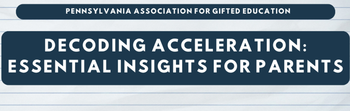Decoding Acceleration: Essential Insights for Parents