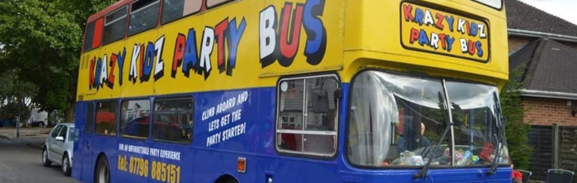 Krazy Kidz Party Bus at the Otford Village Fete