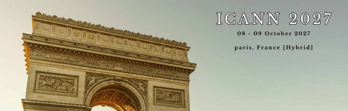 International Conference on Artificial Neural Networks