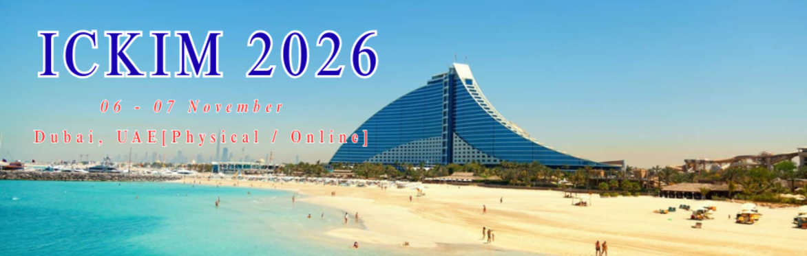 International Conference on Knowledge and Innovation Management 2026 [ICKIM 2026]