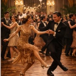 1920's/Gatsby vintage dance at Blackpool Tower Ballroom