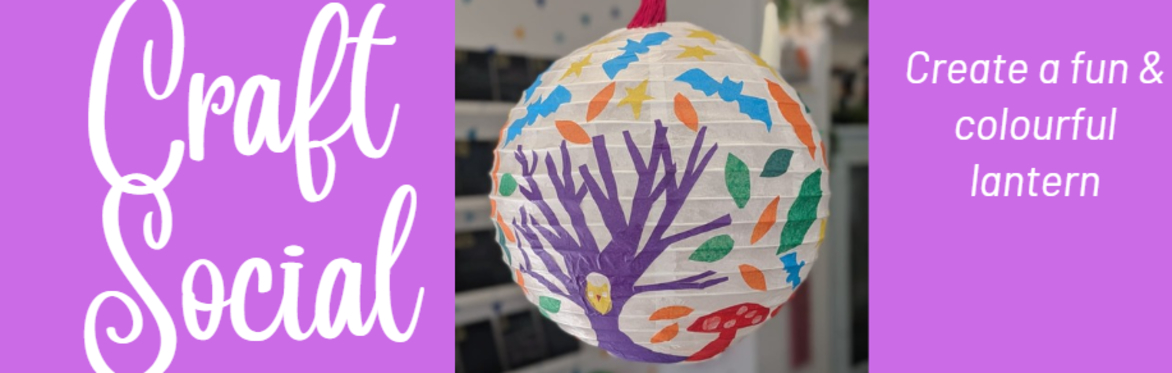 Craft Social - Paper Lantern Decoupage