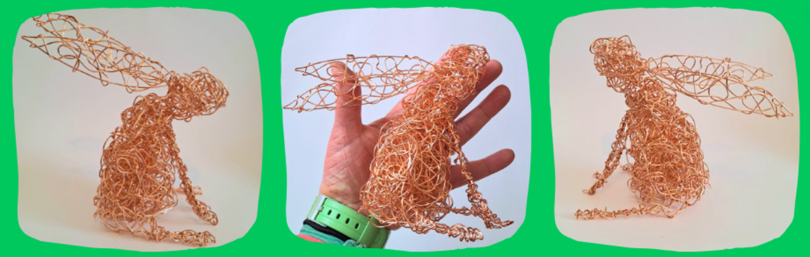 Moon Gazing Hare Wire Workshop