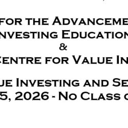 Ben Graham Centre’s 6th European Value Investing Seminar
