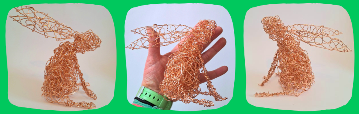 Moon Gazing Hare Wire Workshop