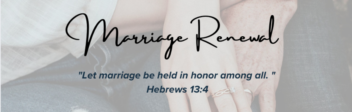 Marriage Renewal