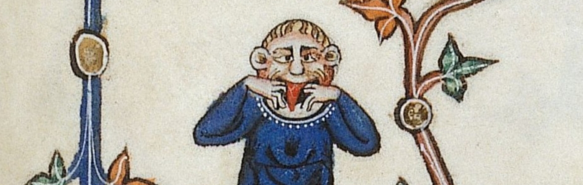 Gorleston Psalter, England 14th century. British Library, Additional 49622, fol. 123r.