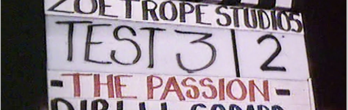 The Audiovisual Script: Passion and Zoetrope
