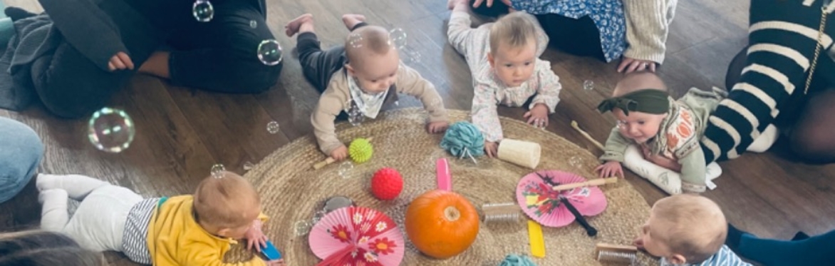 Nurture & Stretch-Baby Massage & Movement for Busy Growing Babies (4 months+ to Pre-Crawling) 4 Week Block, Brighouse