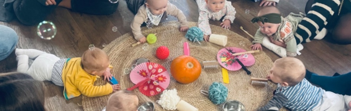 Nurture & Stretch-Baby Massage & Movement for Busy Growing Babies (4 months+ to Pre-Crawling) 4 Week Block, Mirfield