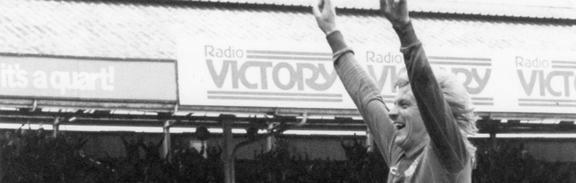 Image of Alan Biley celebratign a goal