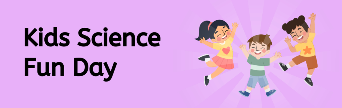 Class Name and Photo of kids joyfully jumping
