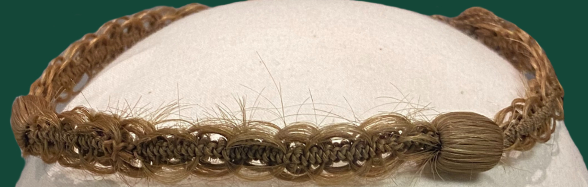 Decorative Hairwork - The Gimping Technique A workshop with Karen Keenan