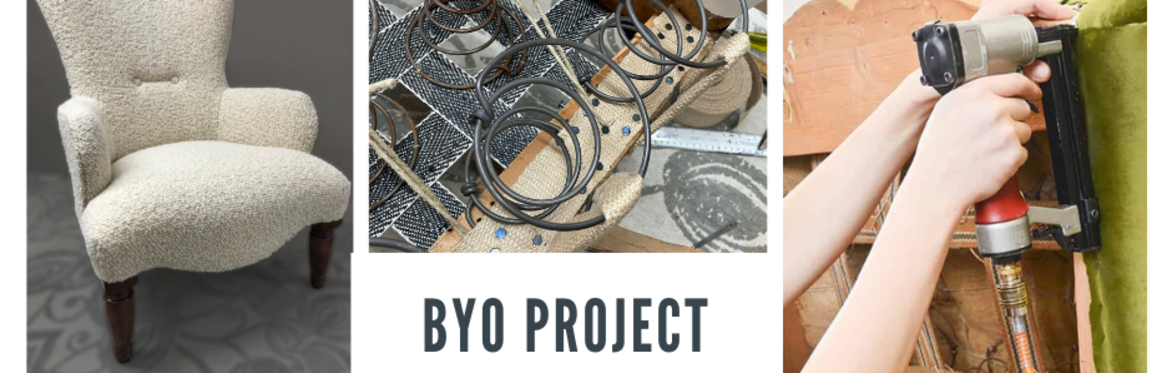 June 13th & 14th - Bring Your Own Furniture (BYOF) Upholstery Weekender