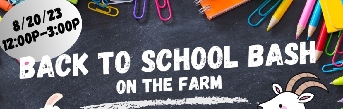 Back to School Bash