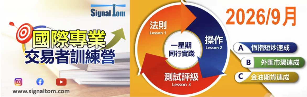 第1階–國際專業交易者「線上互動」訓練營