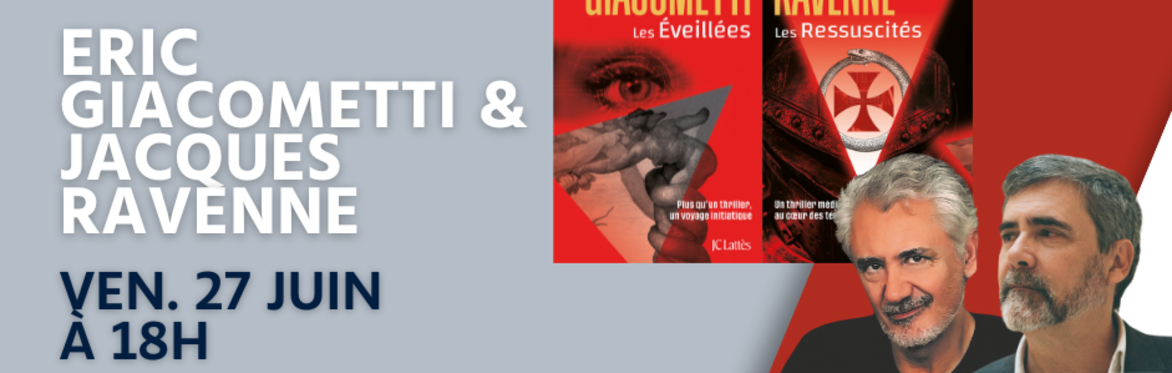 Inscription à la rencontre de Eric Giacometti et Jacques Ravenne