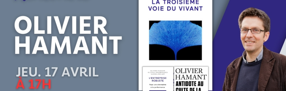 Inscription à la rencontre de Olivier Hamant