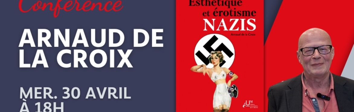 Inscription à la conférence d'Arnaud de la Croix