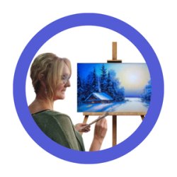 Beginners Winter Acrylic Workshop
