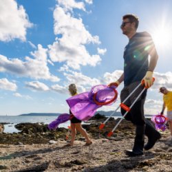 Coastal Clean at Kinterbury Creek