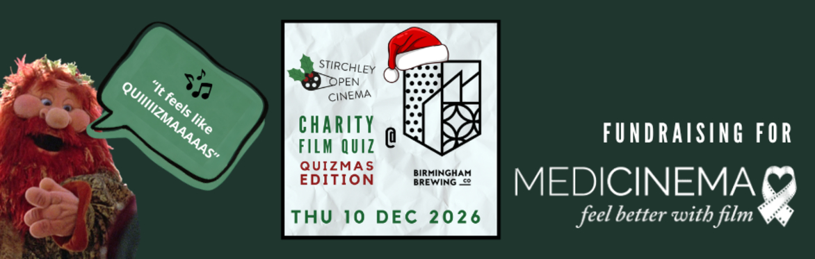 QUIZMAS Charity Film Quiz at Birmingham Brewing Co.