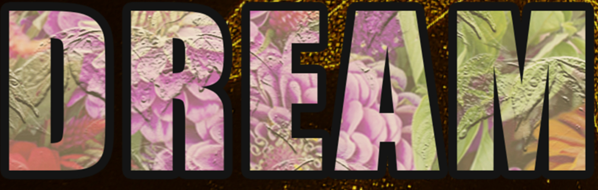 A Midsummer Night's ream with flowery lettering
