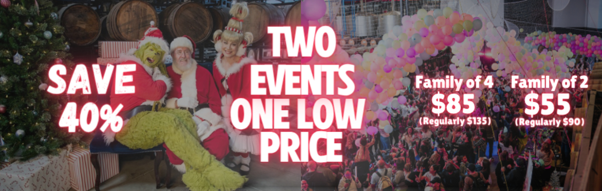 VIP Event Pass: Sips & Sweets with Santa + Noon Year {40% OFF}