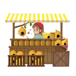 Clipart of Stall