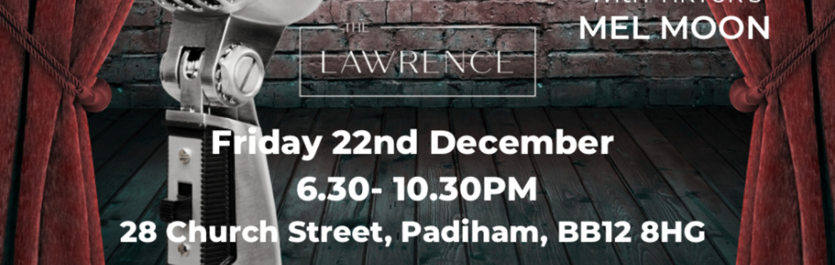 Padiham Comedy Club Mel Moon Christmas Special