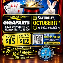 Rocket City Magic Show!