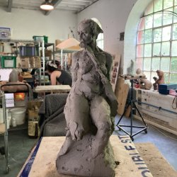 SCULPTURE CLUB- 4 week - Untutored sculpting from life with Michael