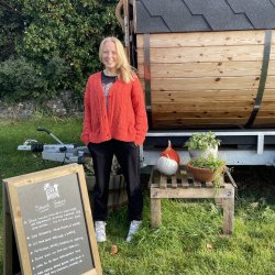 Deluxe Wood-fired Sauna (10am-11am) - Includes Natural Salt Scrub, Face Mask, Guided Meditation, Cold Plunge and more!