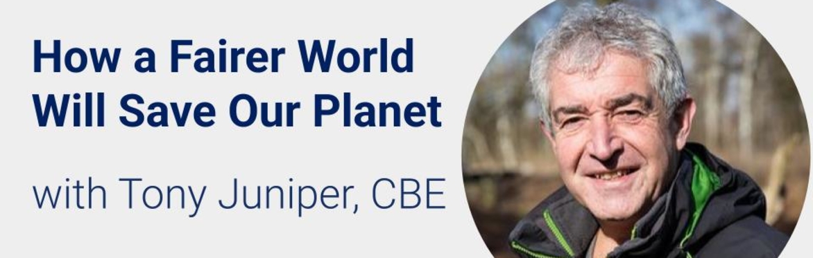 Tony Juniper xChange at MarketingKind on Just Earth