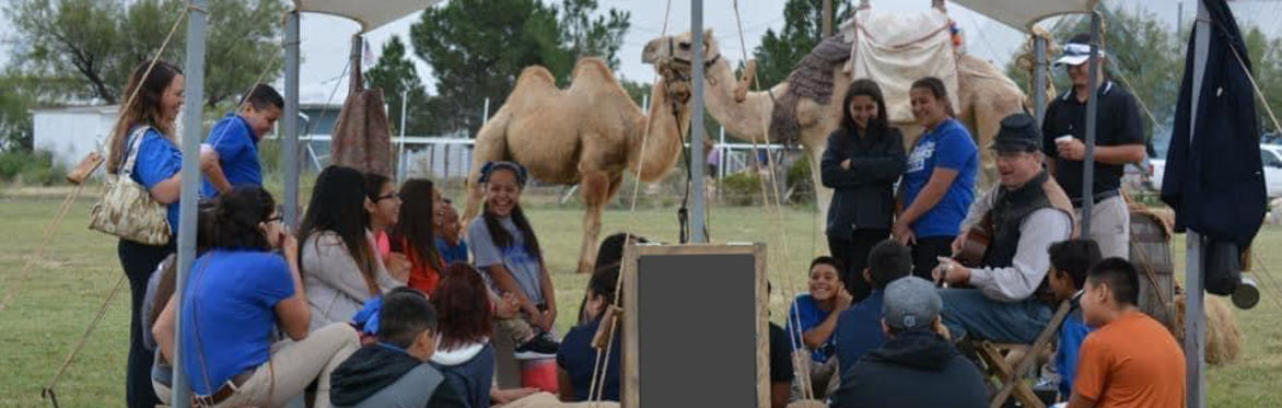 The US Army Camel Experiment School Day Event