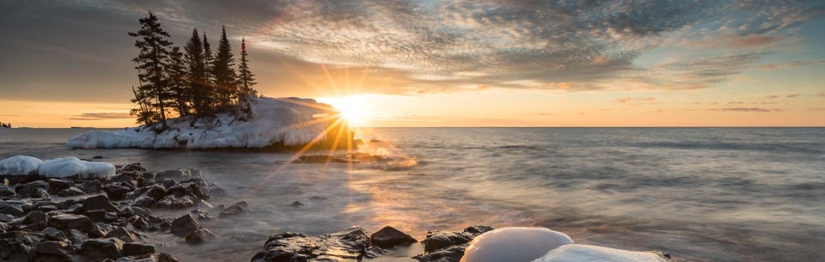 Sunrise over Lake Superior