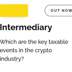 What are the key taxable events in crypto assets? Intermediary course