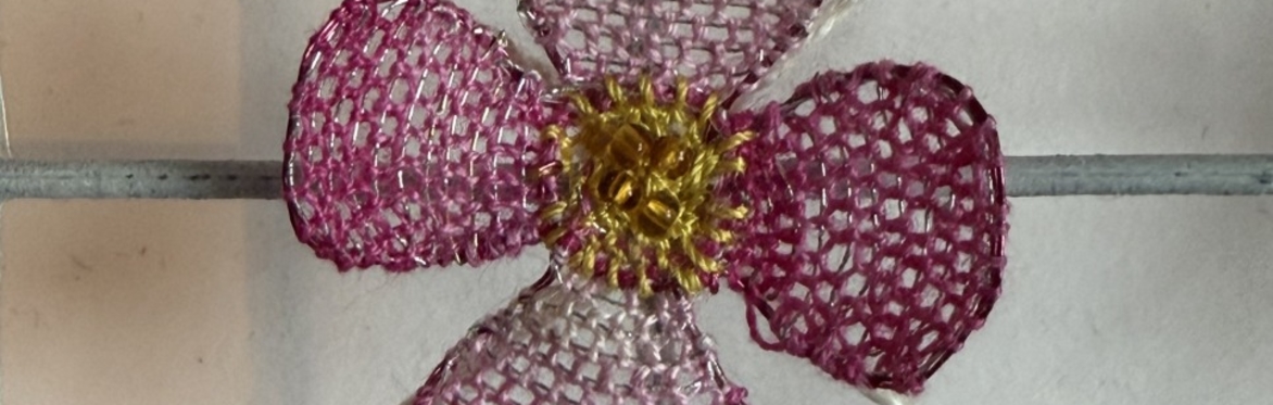 Needle Lace Flower - A Workshop with Susan Bradshaw