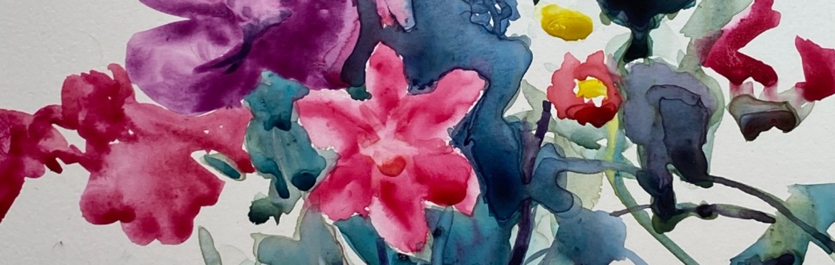Haddington Arts Weekend - Watercolour Flowers with Sheena Phillips