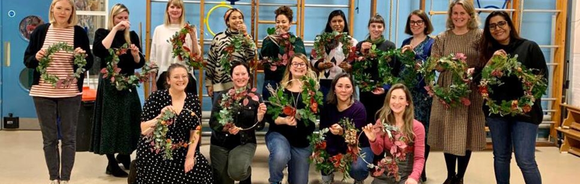 Festive Wreath Making Workshop 2023