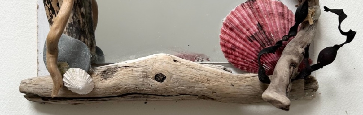 The Creative Arts Club: Art for All! Make a Driftwood Mirror Frame