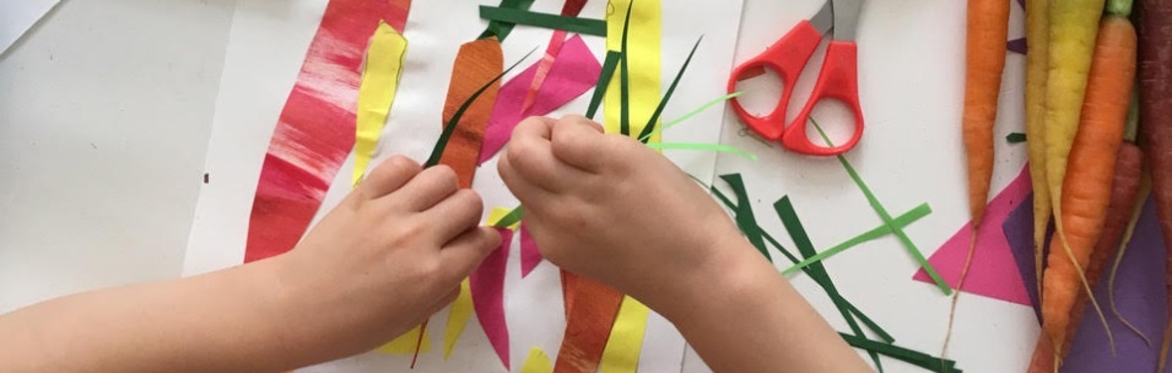 Family Art Workshop 1: Big, Bold and Local - Fruit & Veg 10.30am-12noon