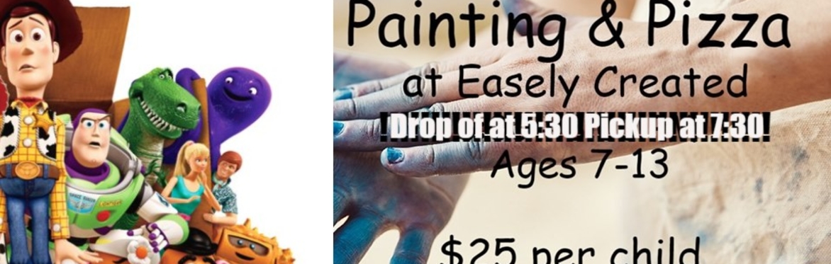 Kids Night Out: Painting & Pizza "Toy Story Painting"